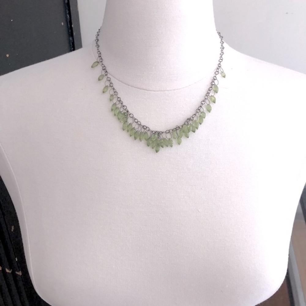 Handcrafted Peridot Necklace